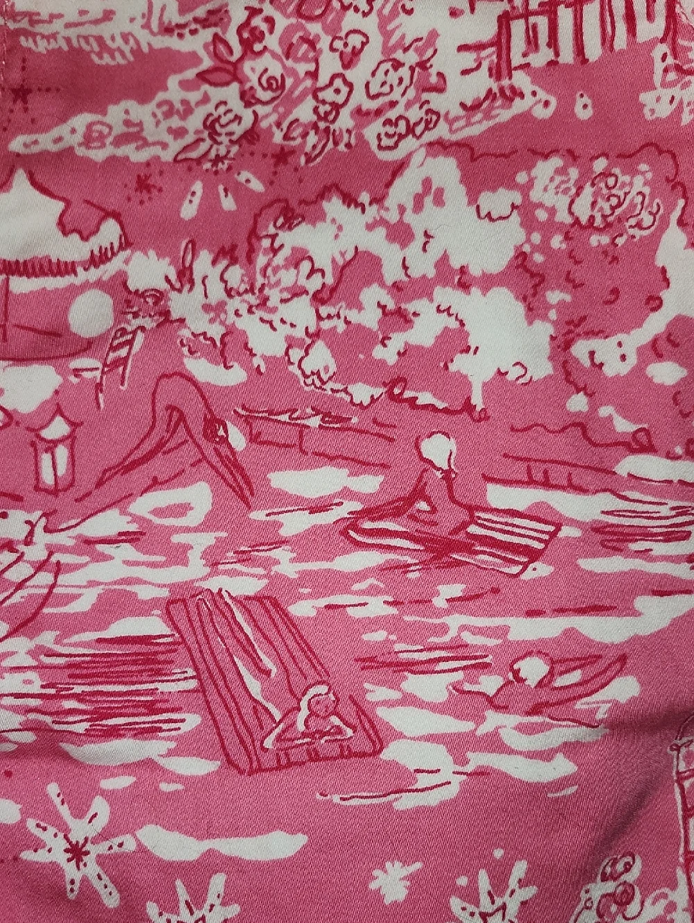 Rare Lily Pulitzer Skinny Dip Pink & White Shorts 4 - Picture 5 of 8